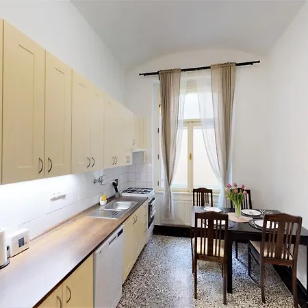 14b Charm Apt Wenceslas Square With Shared Kitchen And Bathroom * Prag